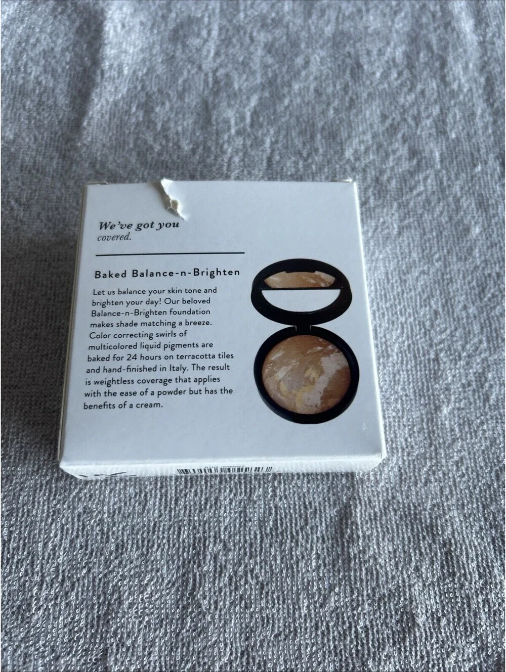 Laura Geller Baked Balance-N-Brighten Foundation – Tan – 0.32 oz / 9g – New